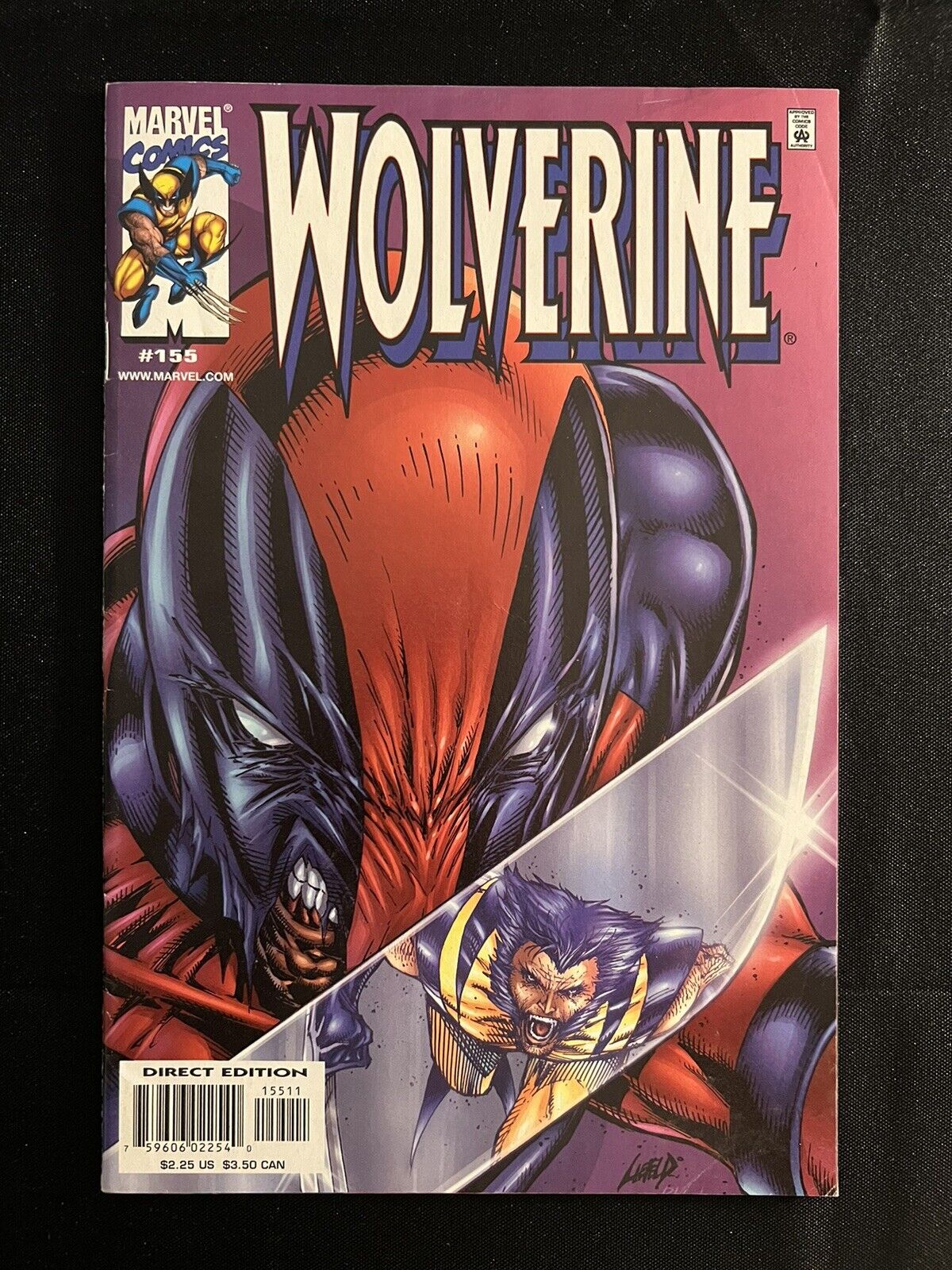 Wolverine #155 - Deadpool Appearance Marvel Comics 2000