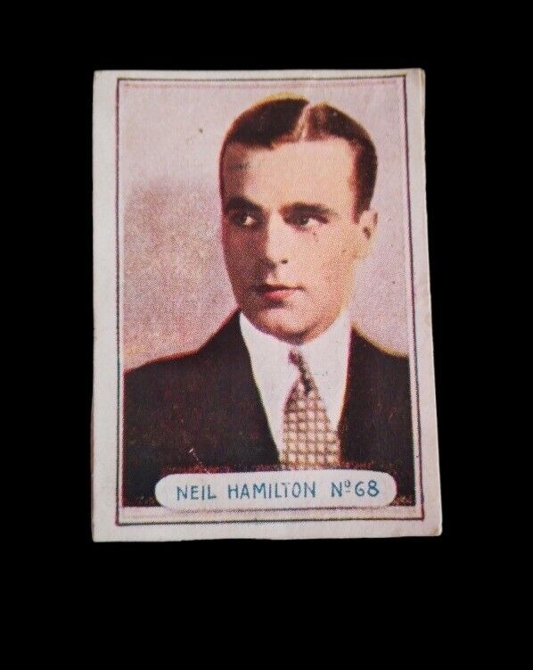 collectible card Neil Hamilton collection 