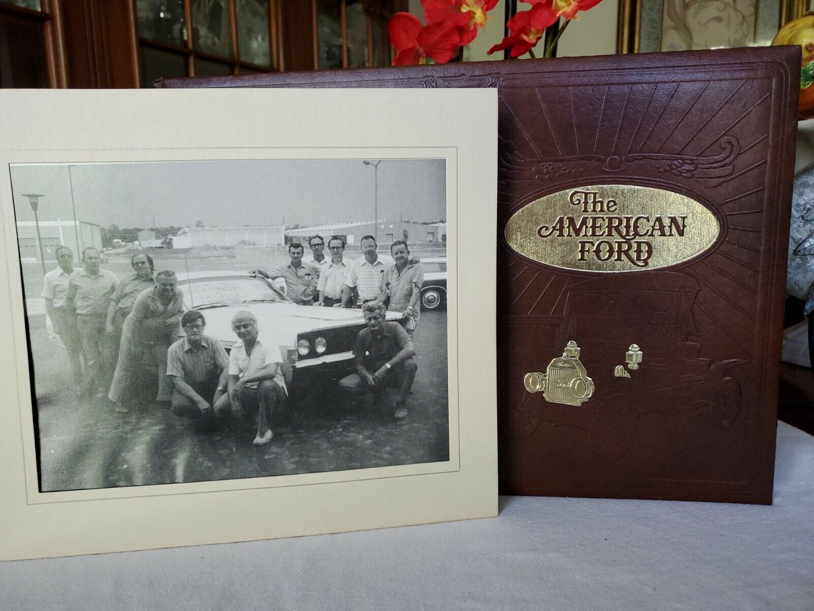 The American Ford Fordiana Series First Ed. Book with Employee Photograph