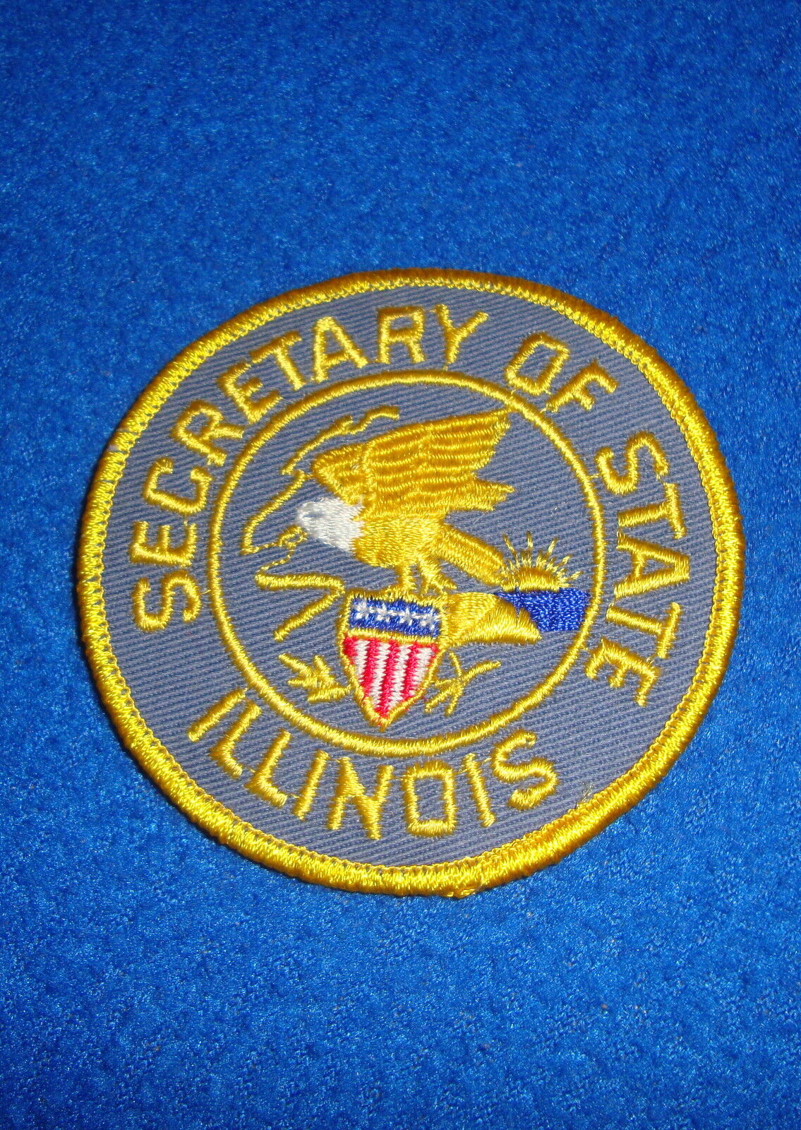 Vintage Secretary of State Illinois Patch