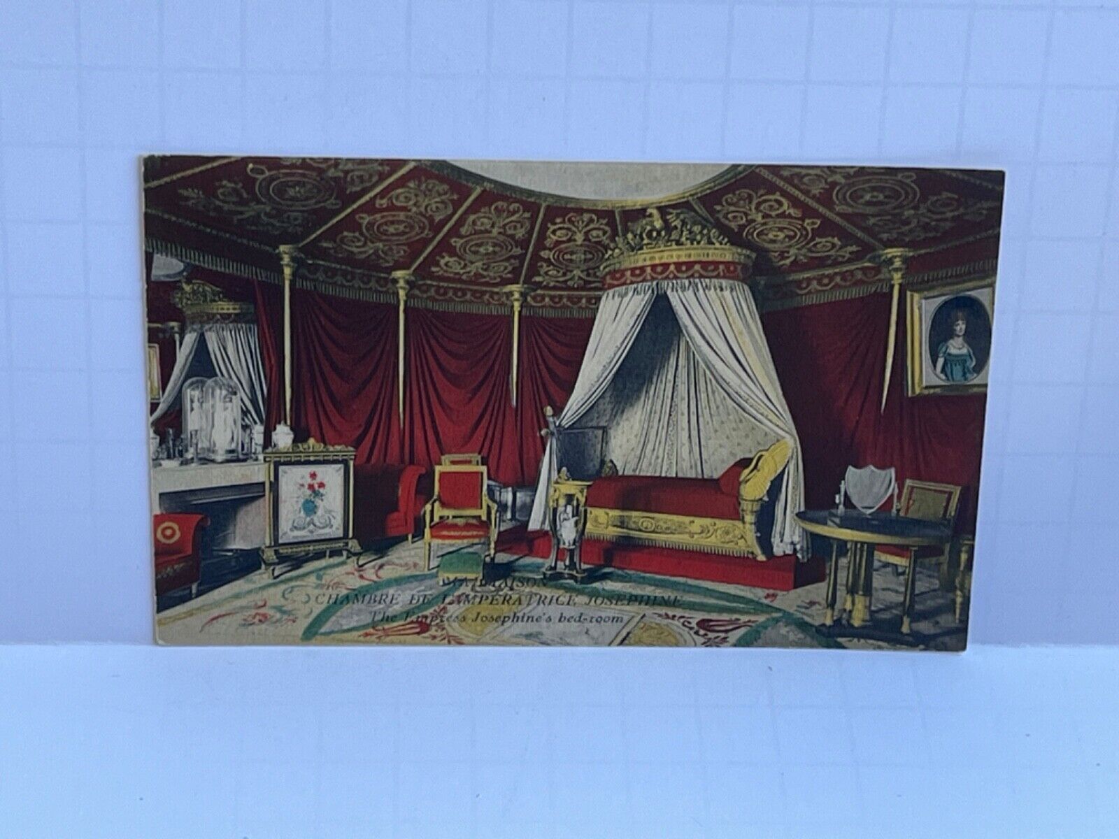 Postcard The Empress Josephine’s Bedroom A27
