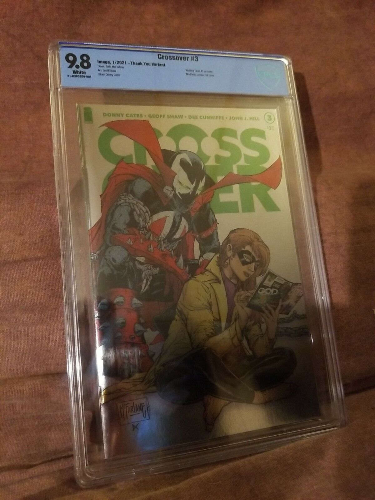  Crossover 3 Foil One Per Store McFarlane Variant CBCS 9.8