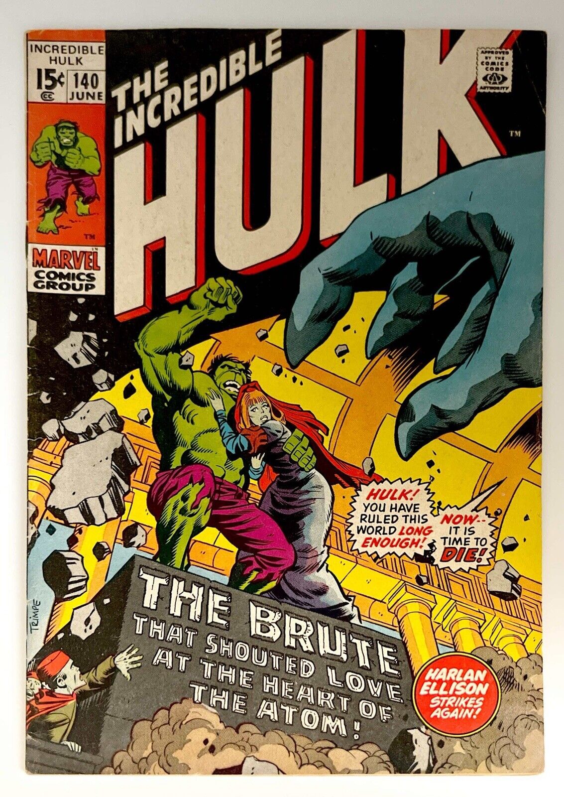 Marvel Comics The Incredible Hulk #140