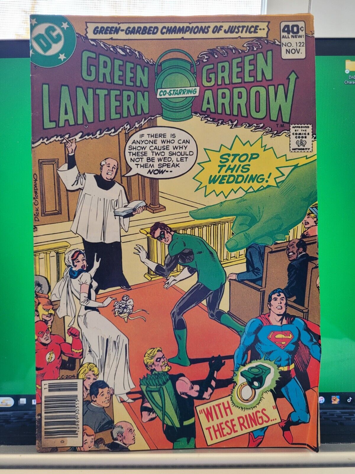 Green Lantern Co-Starring Green Arrow DC Comics #122