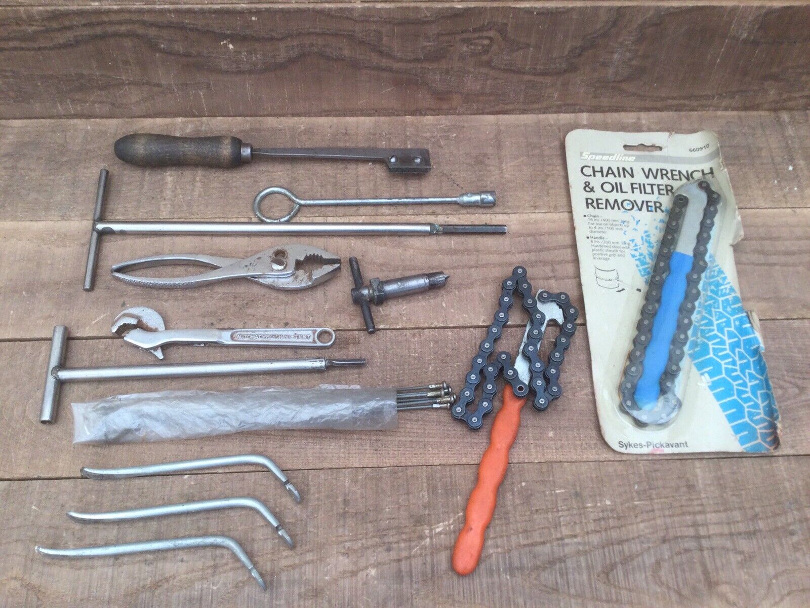 Vintage Car Tools Selection