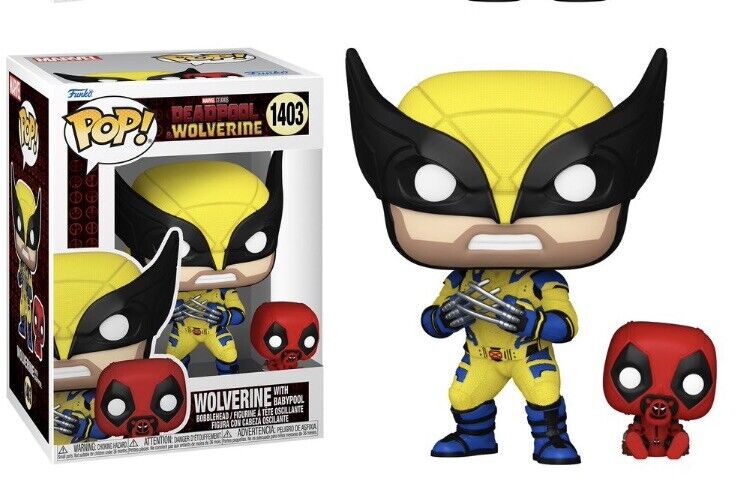 Deadpool & Wolverine Funko Pop Wolverine & Babypool #1403 *PREORDER*