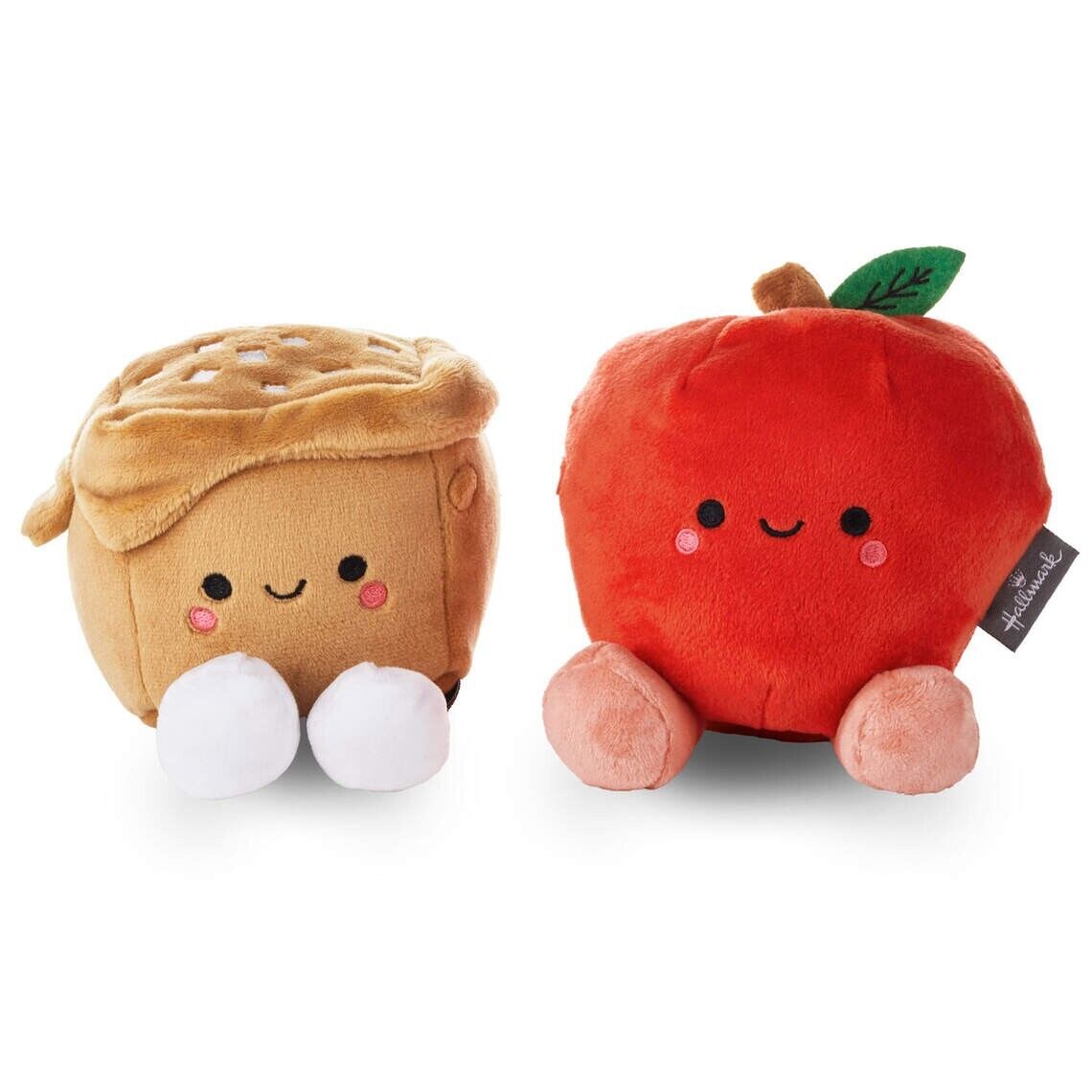 NWT Hallmark Better Together Caramel and Apple Magnetic Plush, 6.5\