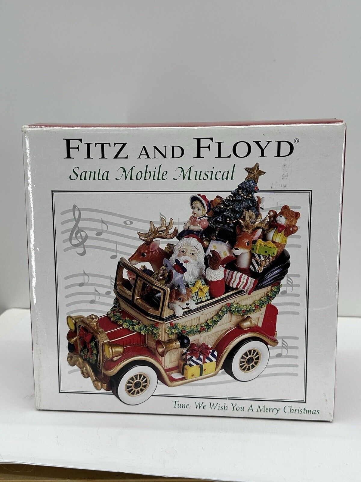 Fritz & Floyd Musicals Santa Mobile Musical We Wish You A Merry Christmas NIB