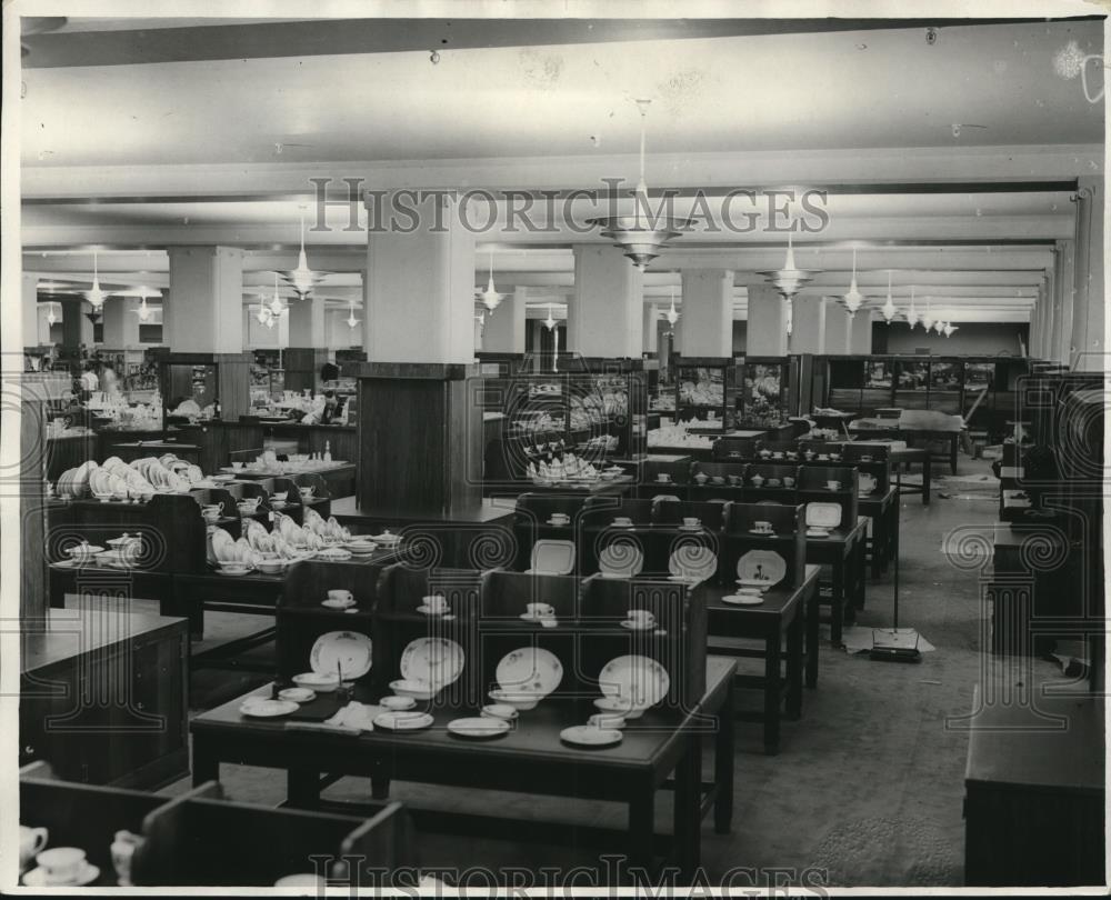 1931 Press Photo The Higbee Company Interior - cva95807