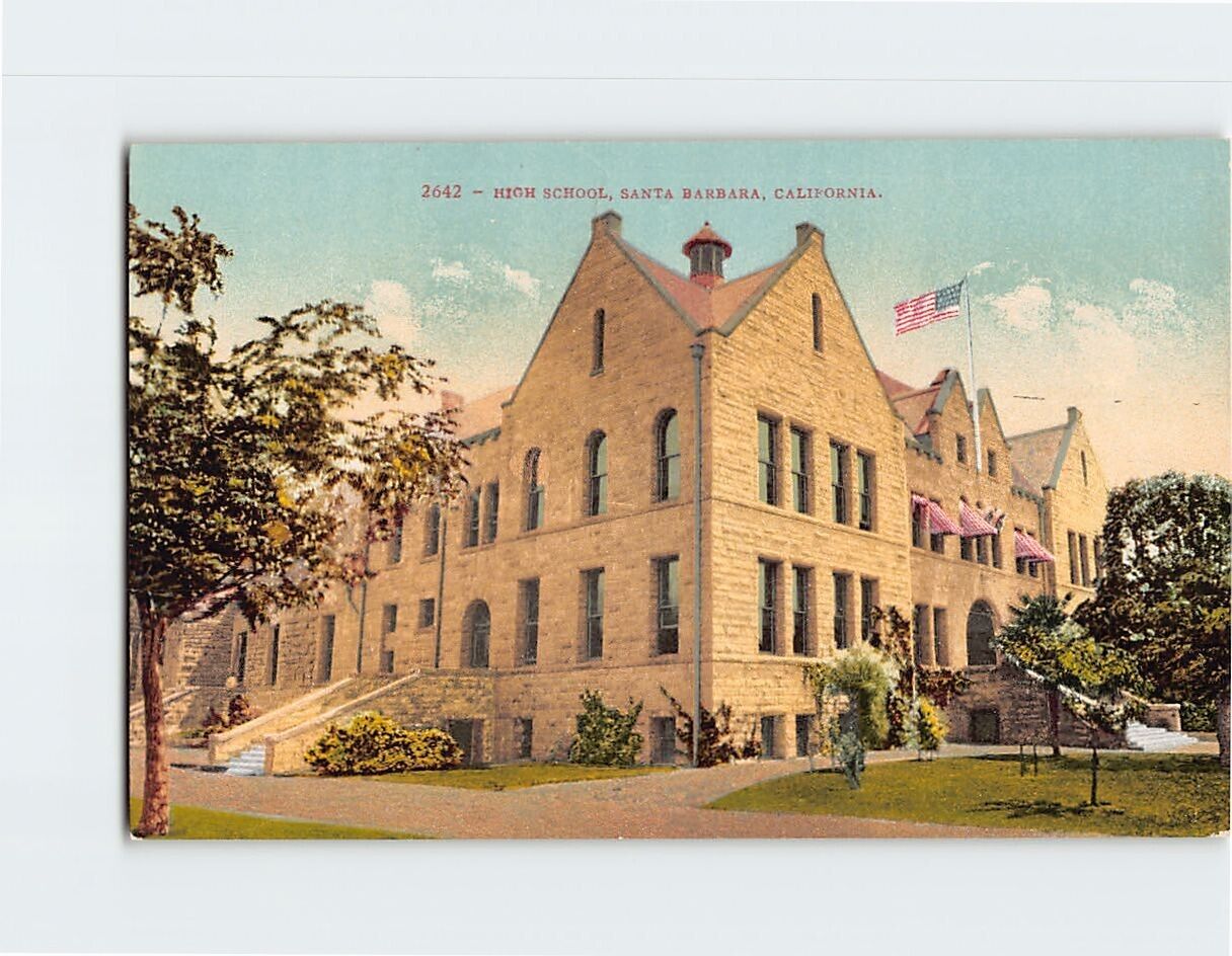Postcard High School, Santa Barbara, California