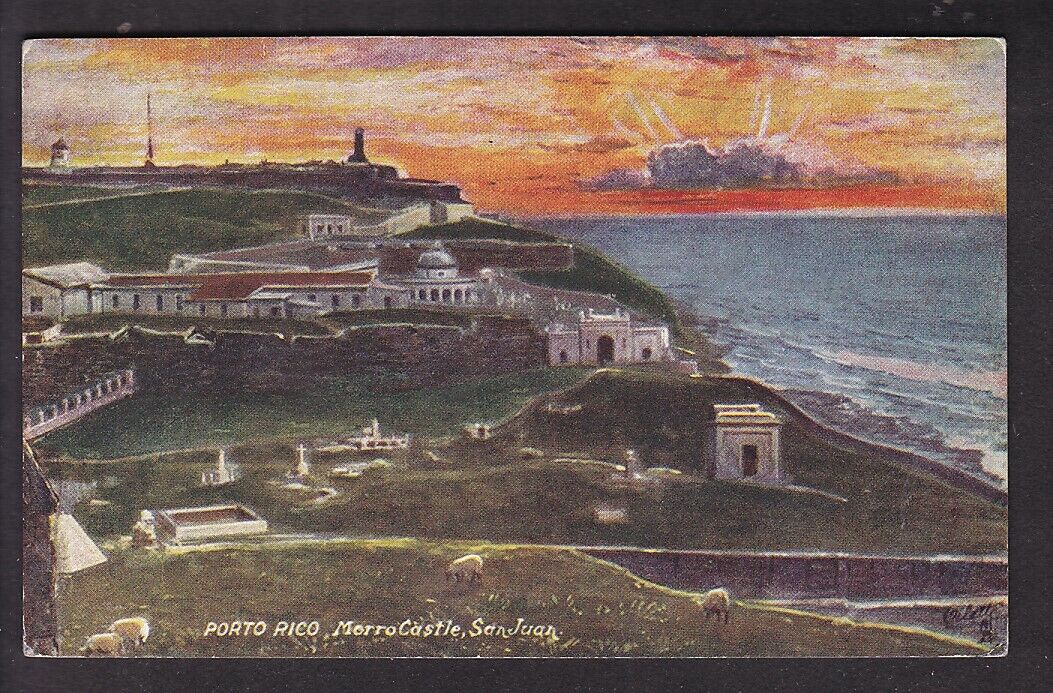 PORTO RICO, MORRO CASTLE, SAN JUAN - 1910\'S