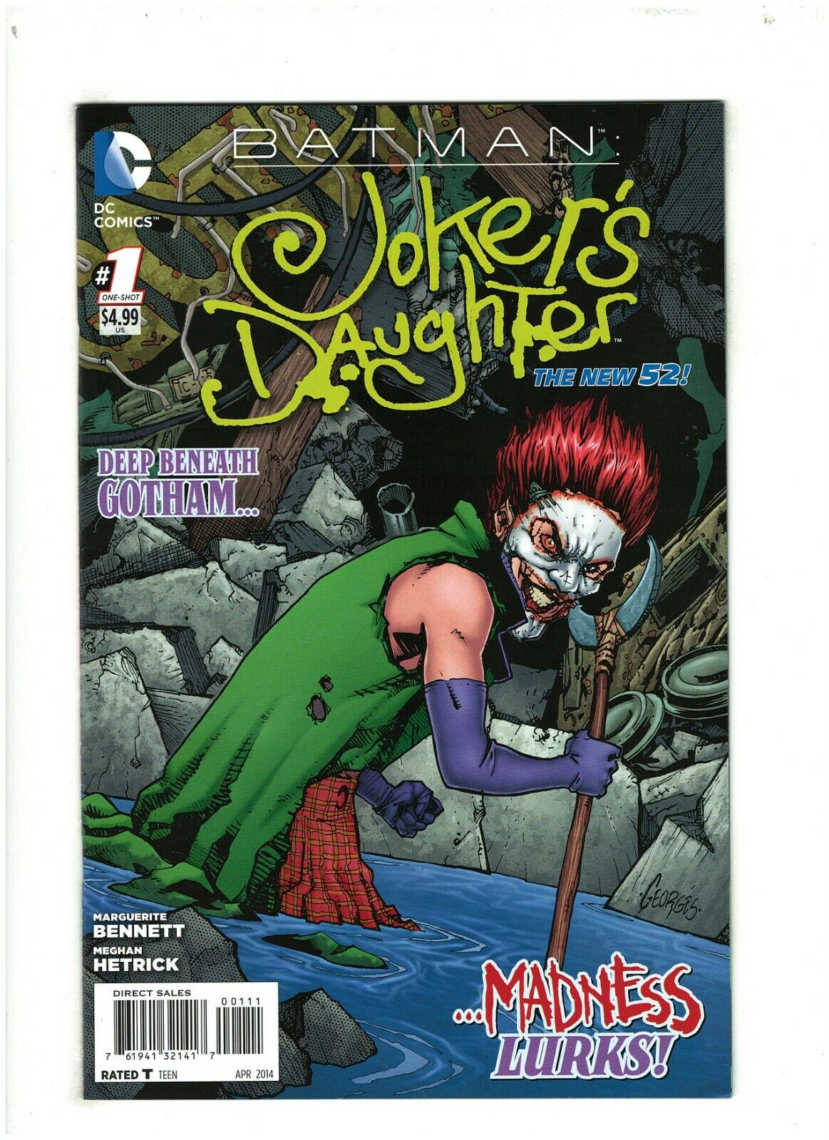 Batman: Joker's Daughter #1 VF+ 8.5 DC Comics New 52 2014