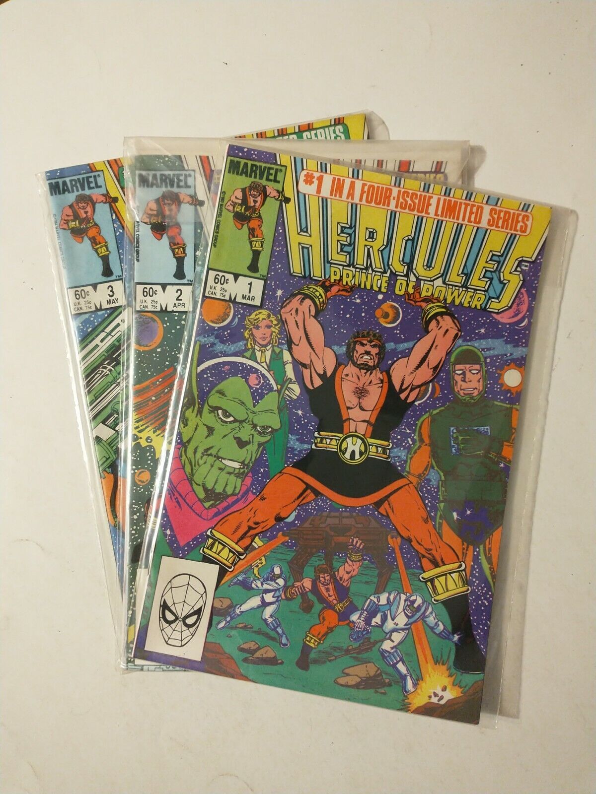 Hercules Prince of Power #1-3  Marvel Comics