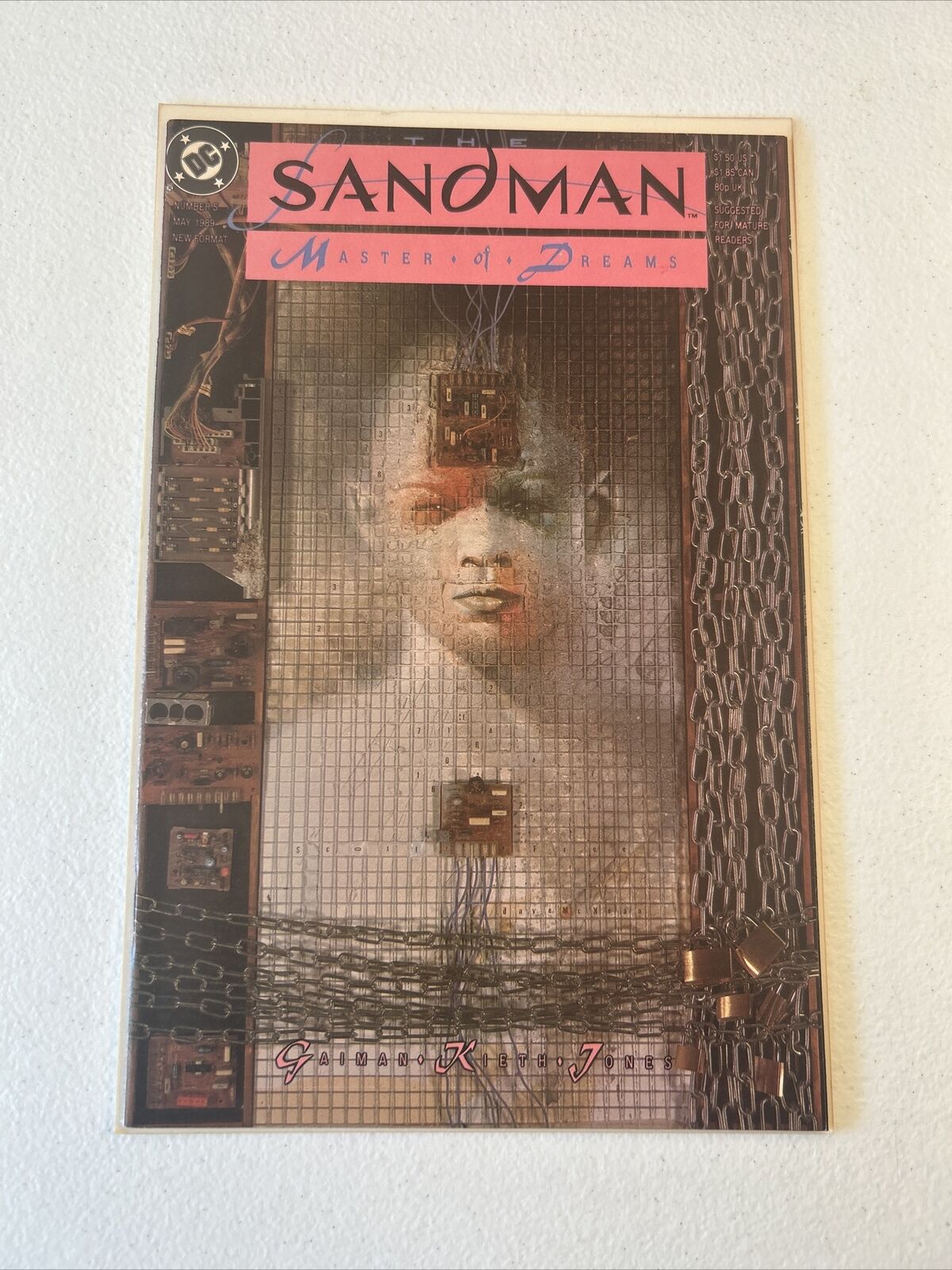 The Sandman Master Of Dreams Issue #5 DC Comic Book 1989 Neil Gaiman High Grade