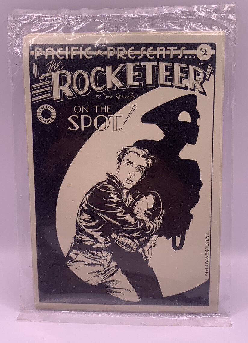 The Rocketeer 1984 Postcards Dave Stevens Pacific Comics Sealed 6 Card Set