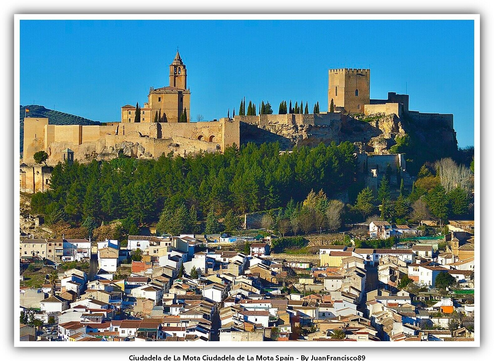 Ciudadela de La Mota Ciudadela de La Mota Spain  Postcard