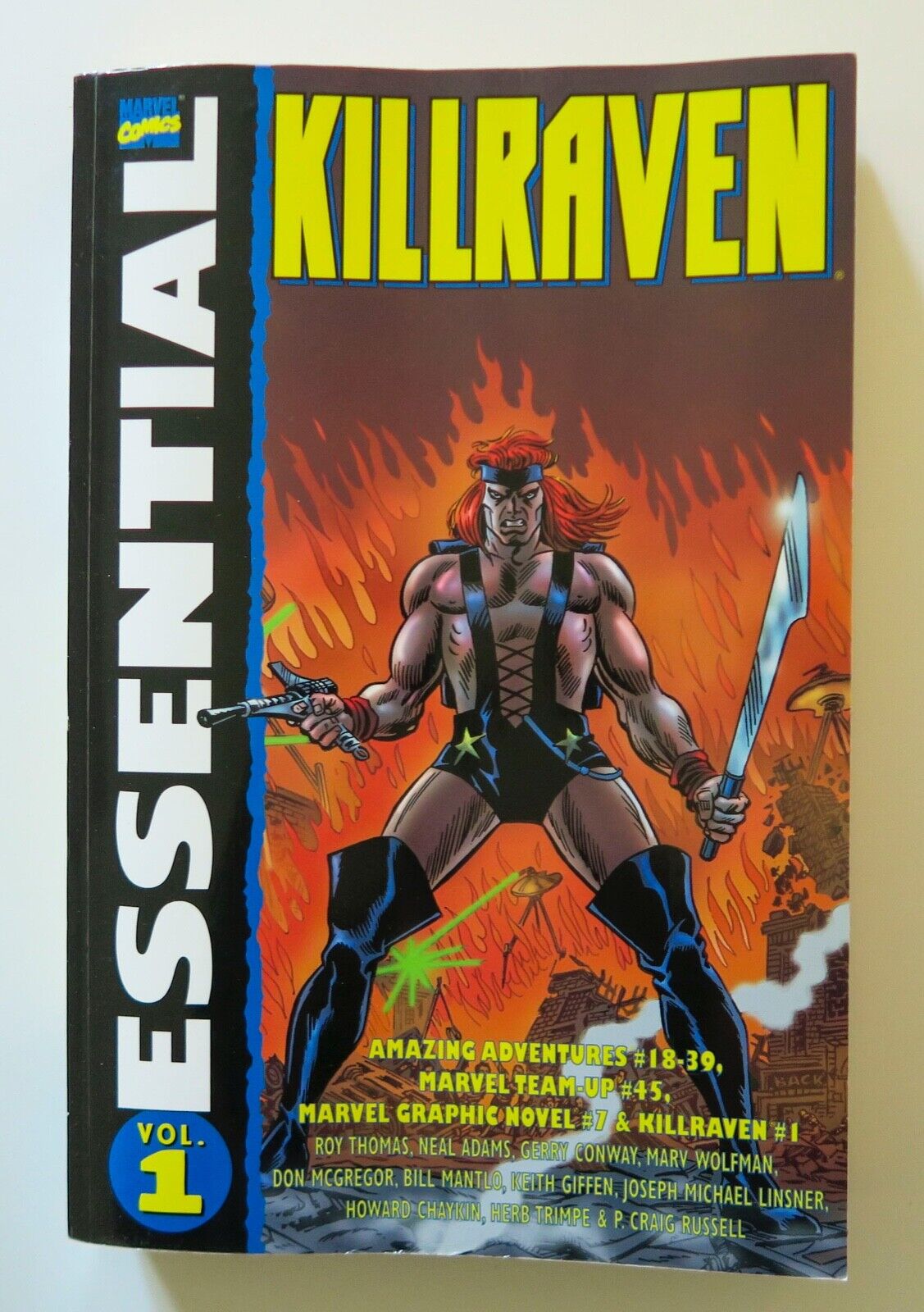 Marvel Comics Essential Killraven Vol. 1 Graphic Novel Comic Book