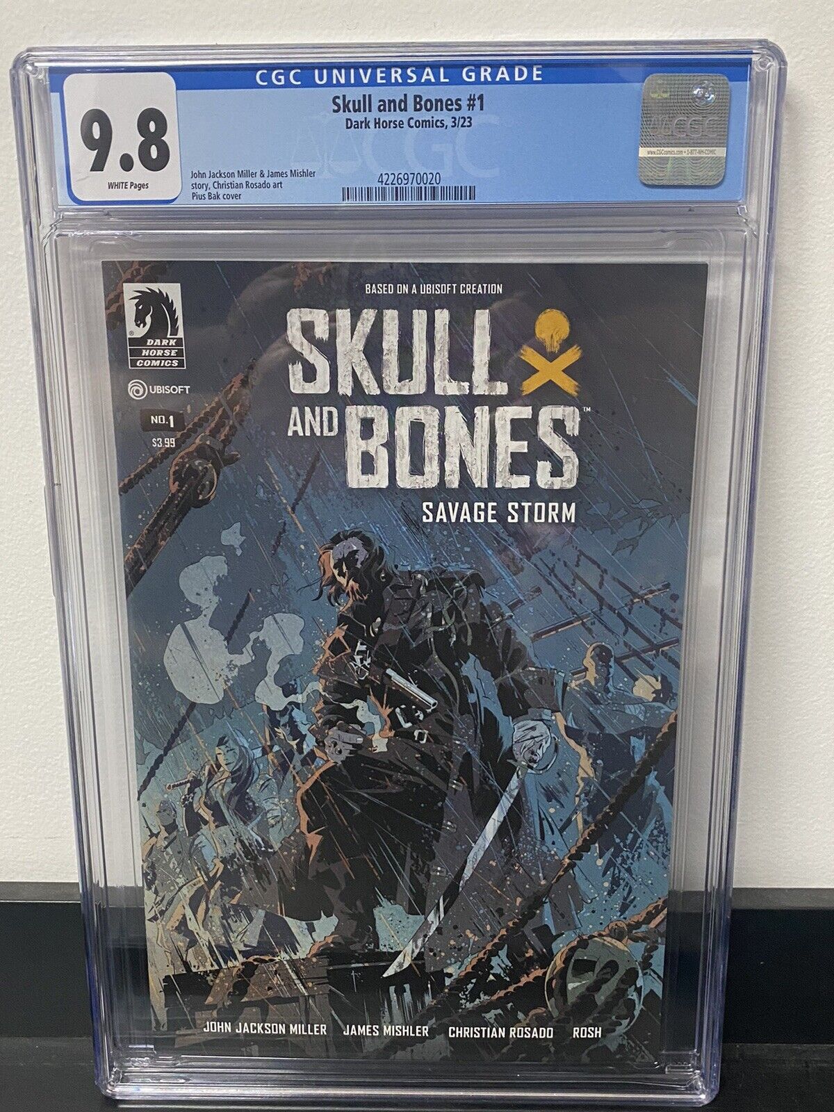 Skull and Bones #1 CGC 9.8 (Dark Horse 2023) Based on the UbiSoft 2023 Game
