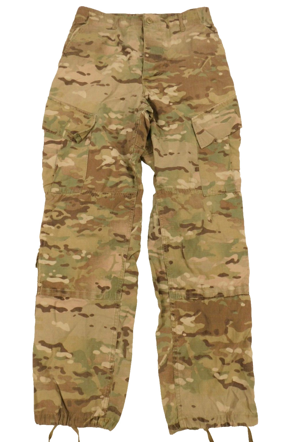 US Army  Combat Pants Small Regular FR Camo OCP W2 Multicam Knee Slots