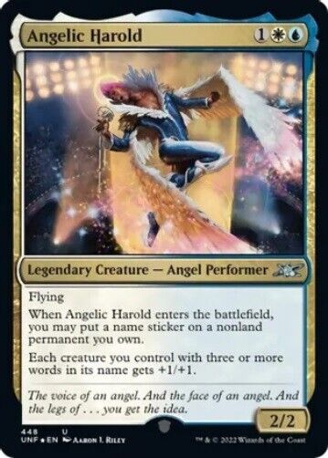 Magic The Gathering - Angelic Harold (Galaxy Foil) #448
