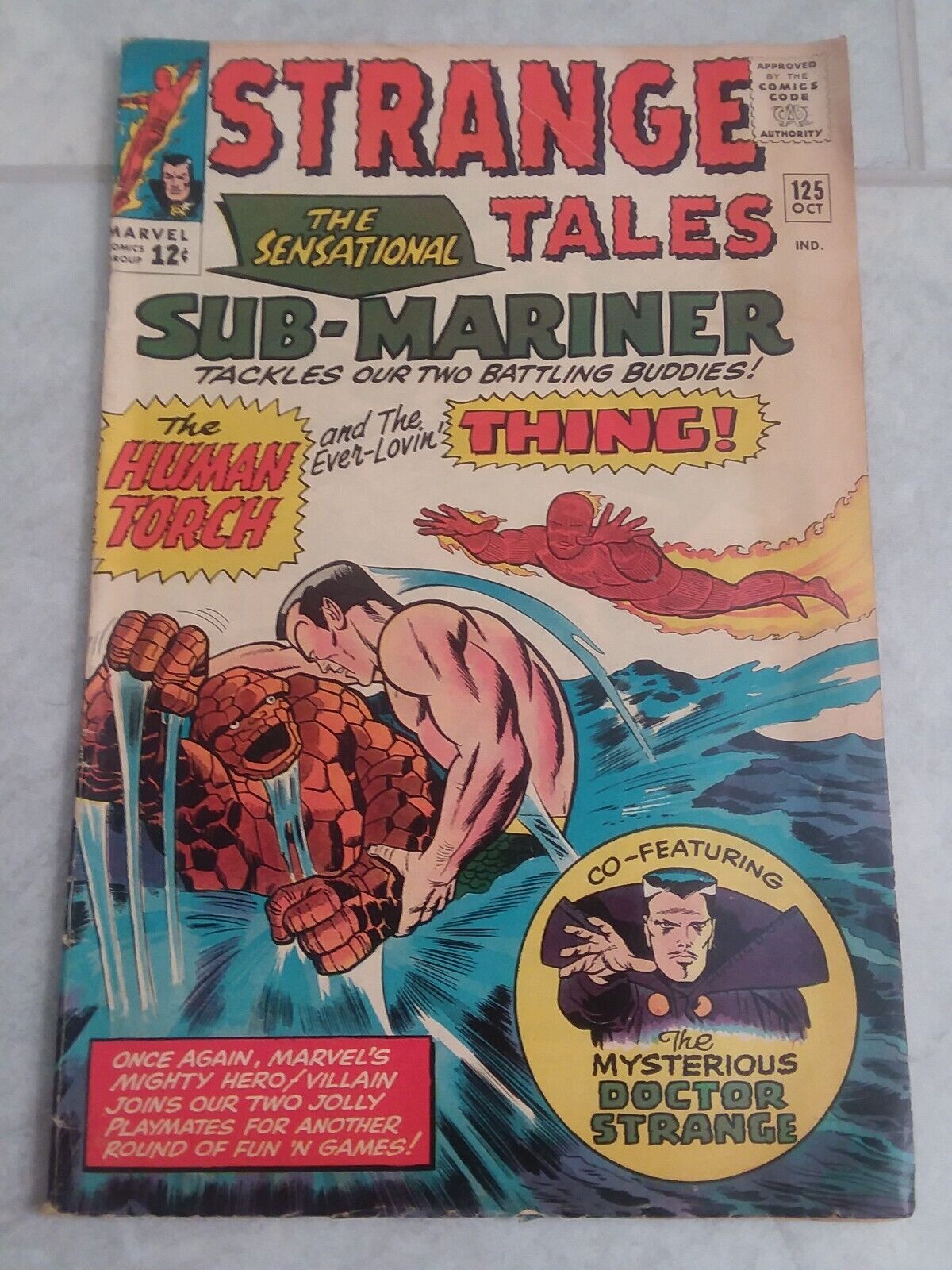 Strange Tales The Sensational Submariner October 1964 #125