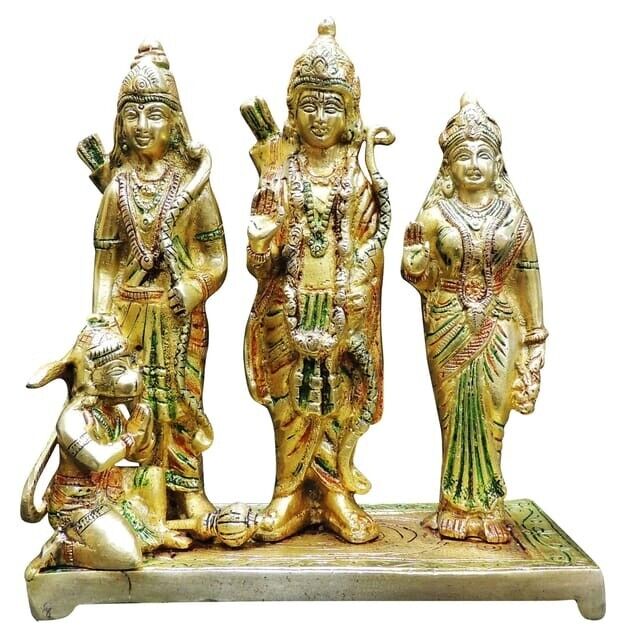 Brass Showpiece Ram Darbar God Idol Statue