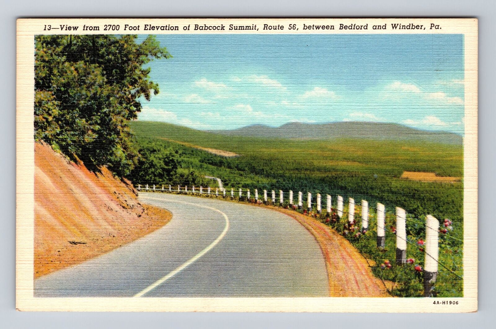 Windber PA-Pennsylvania, Babcock Summit, Antique, Vintage Postcard