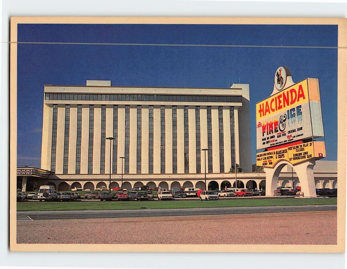 Postcard World Famous Hacienda Hotel Las Vegas Nevada USA