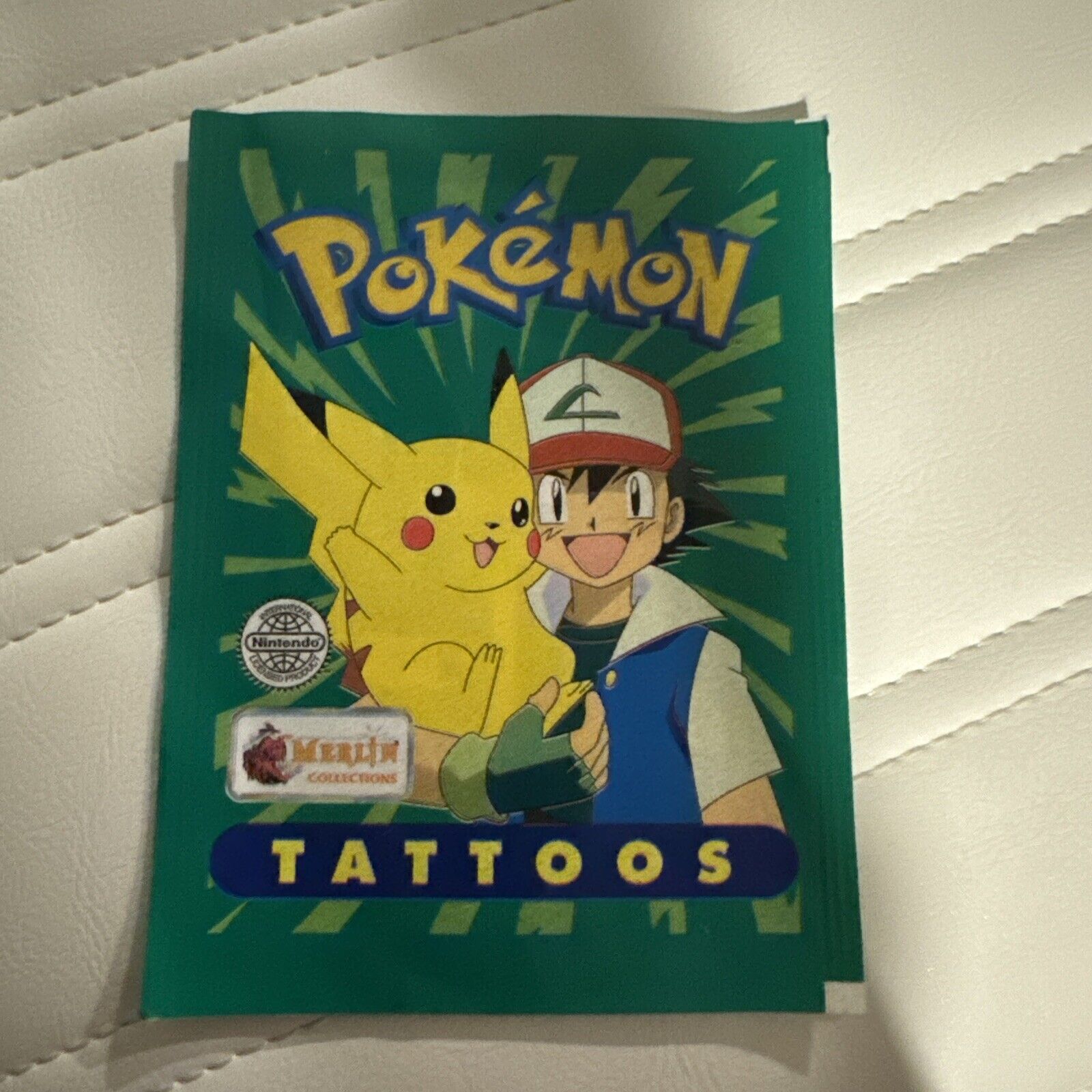 pokémon topps tattoo pack