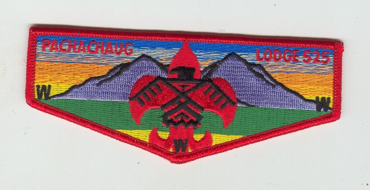 MINT Older Boy Scout OA Lodge 525 (Pachachaug) Flap