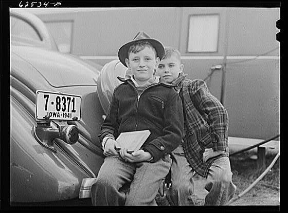Trailer Camp,Ocean View,Virginia,VA,Farm Security Administration,1941,FSA