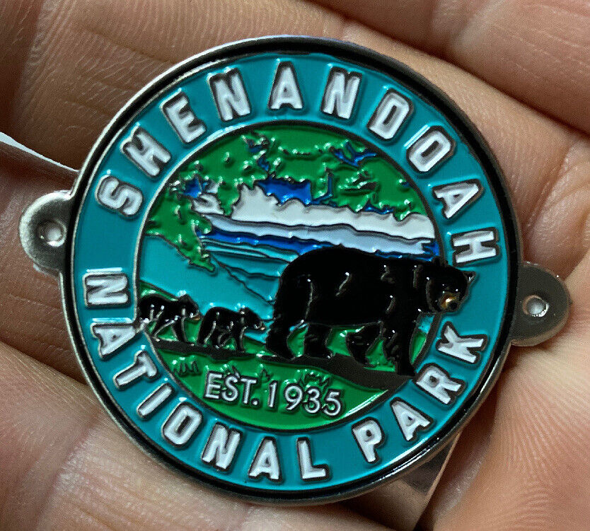 Shenandoah National Park walking Hiking Medallion NEW staff Virginia