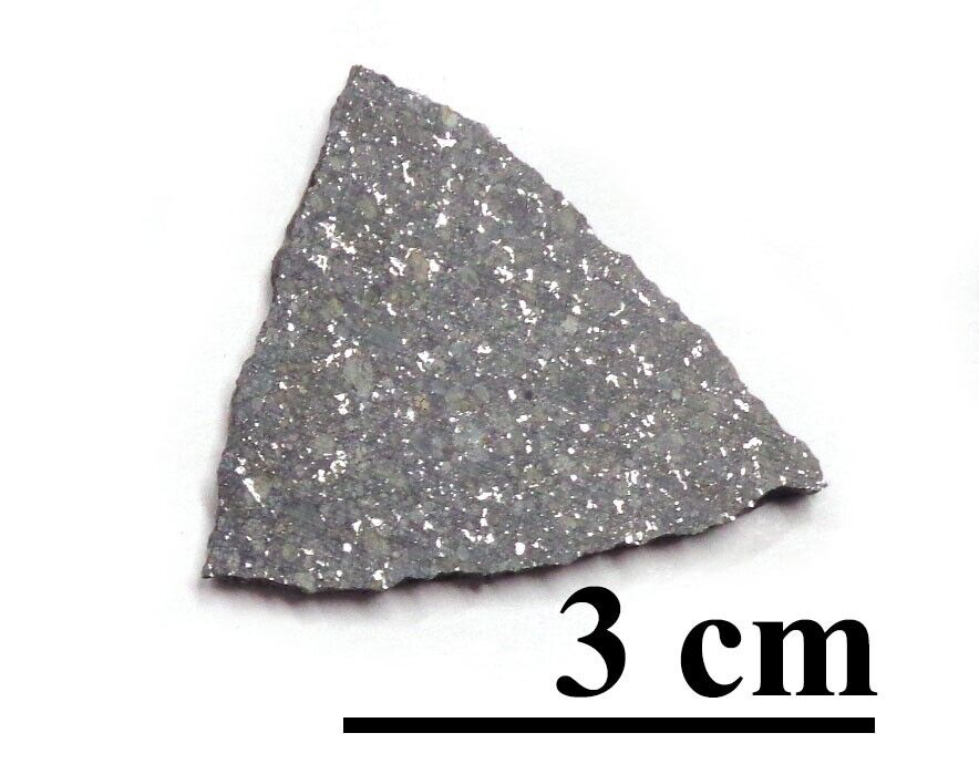 NEW  Aba Panu L3.6 meteorite, excellent thin slice, 5.60 grams
