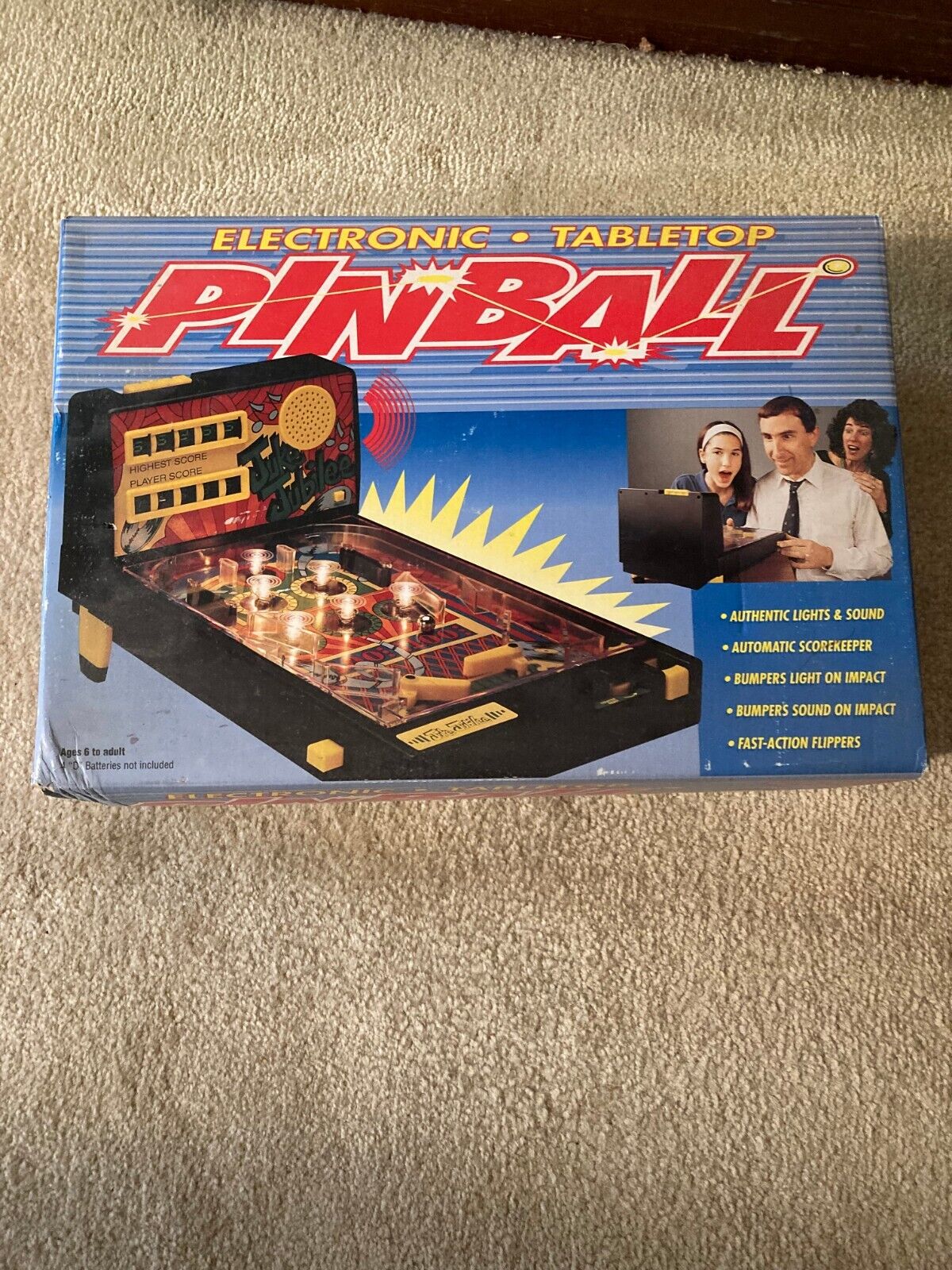 1979 Avon Juke Jubilee Tabletop Electronic Pinball Arcade Game Unopened