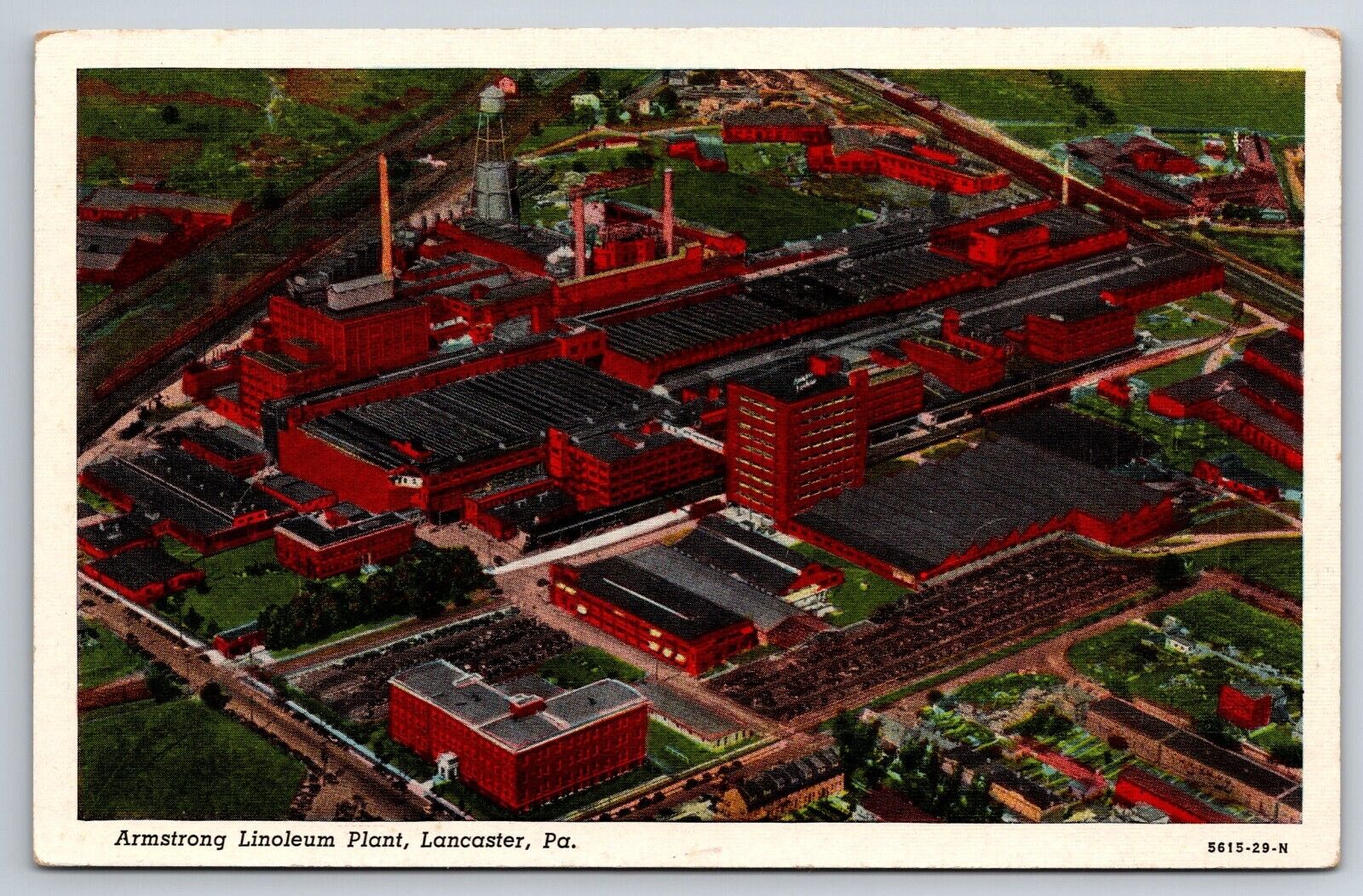 1947 Armstrong Linoleum Plant, Lancaster ΡA Pennsylvania