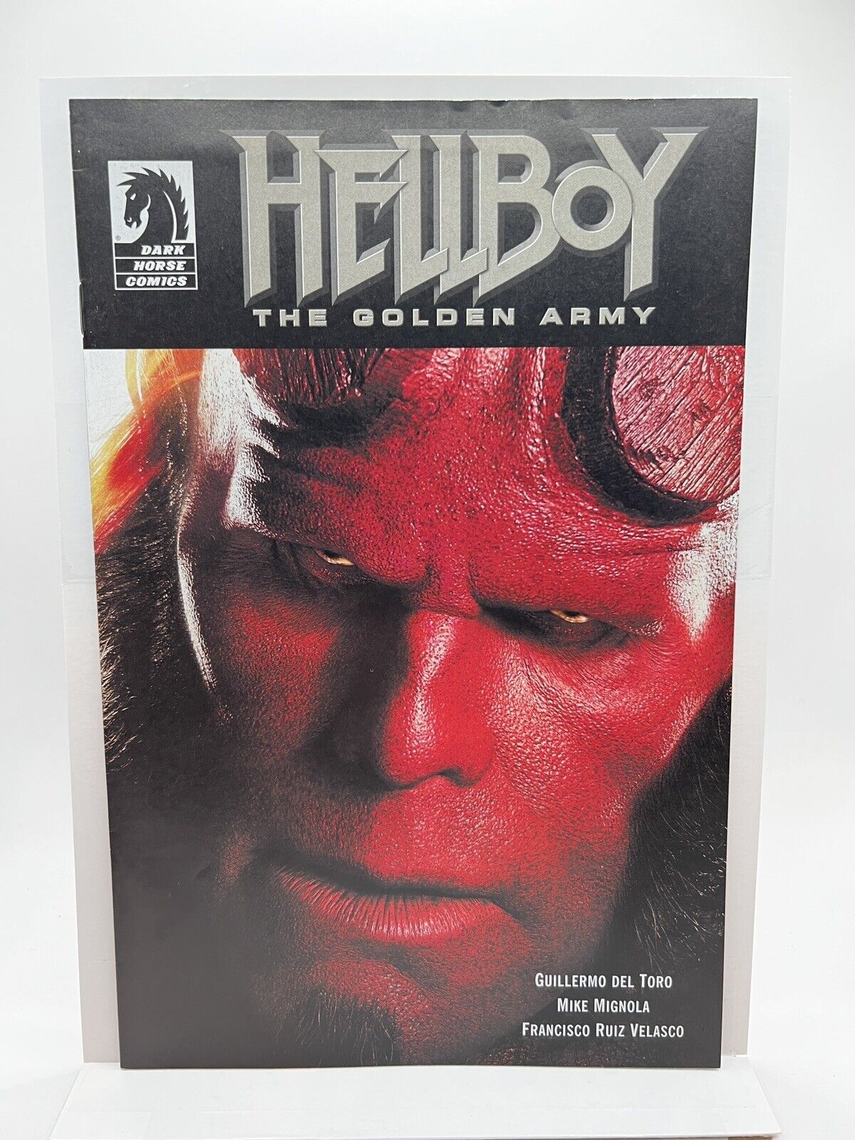 Hellboy: The Golden Army * VF * 2008 Dark Horse Comics * Ron Perlman Cover * Key