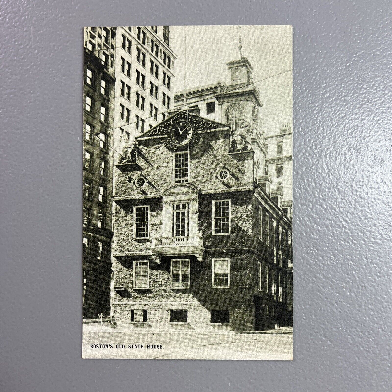 Postcard Old State House, Boston MA