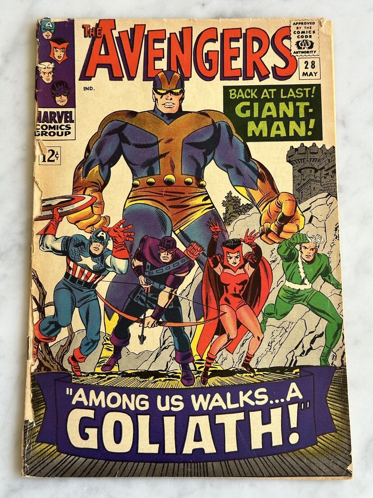 Avengers #28 Fa/G 1.5 Low Grade - Buy 3 for  (Marvel, 1966)
