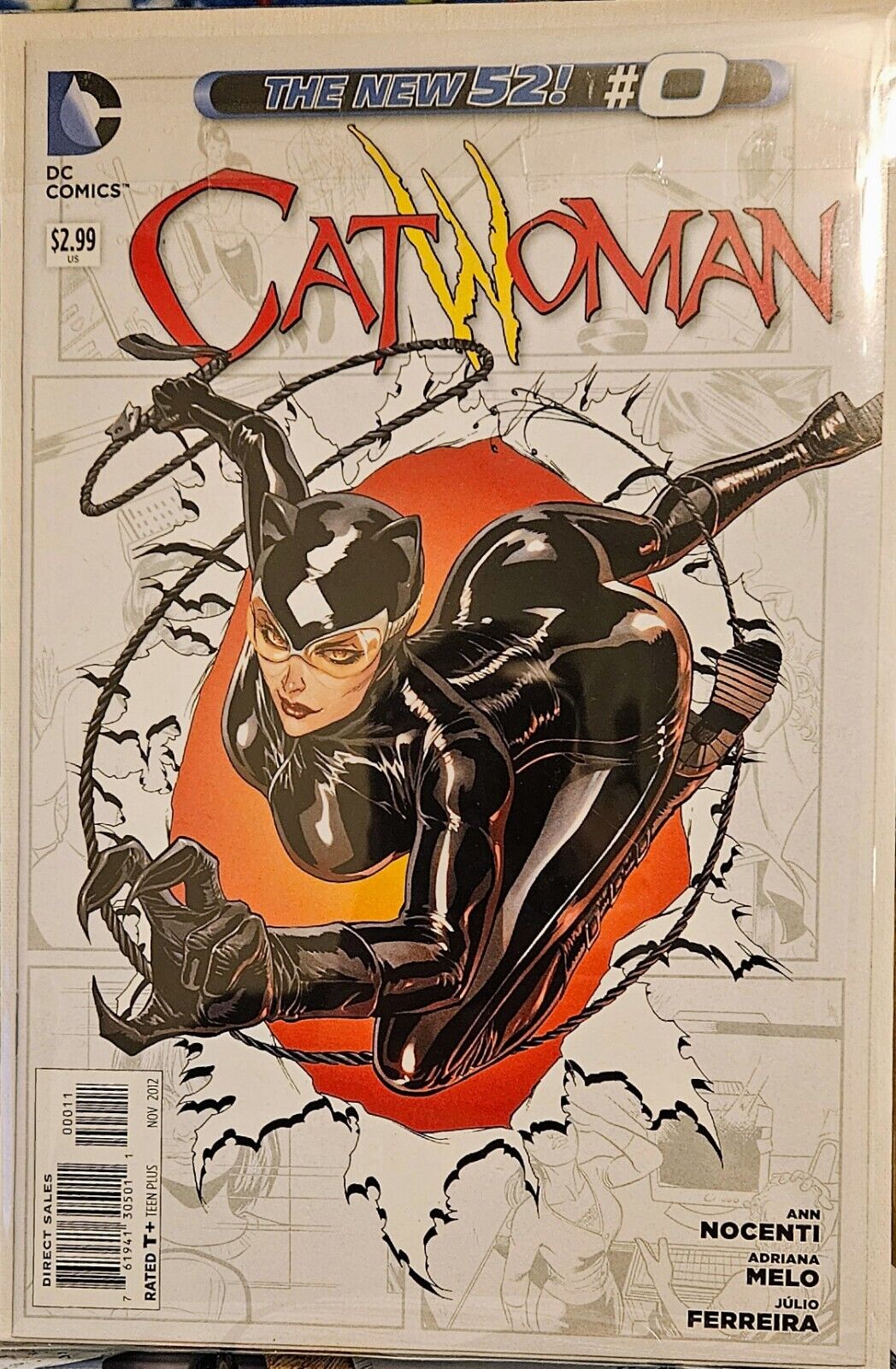 Catwoman #0 DC Comics 2012 NEW 52