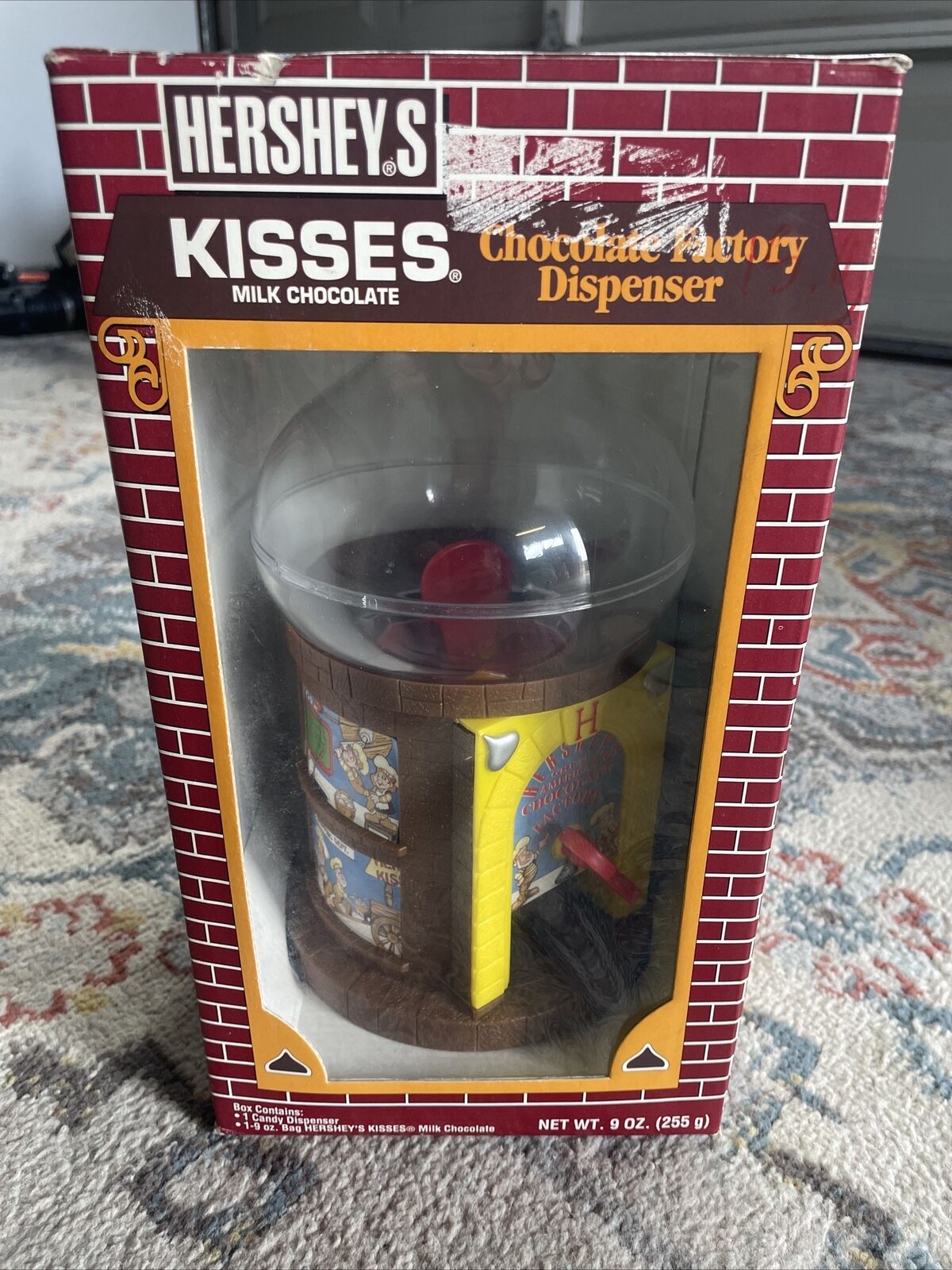 1993 Hershey's Kisses Chocolate Factory Dispenser New in Box (no candy) Z1