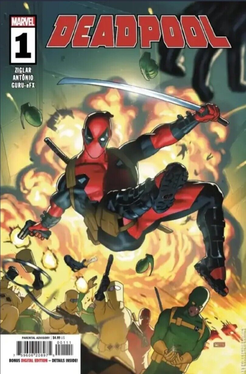 Deadpool #1 *NEW* Main Cover A Marvel 2024 NM+