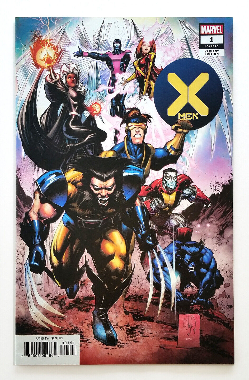X-Men  #1  1: 25 Whilce Portacio Retail Incentive Variant (2019) Marvel Comics