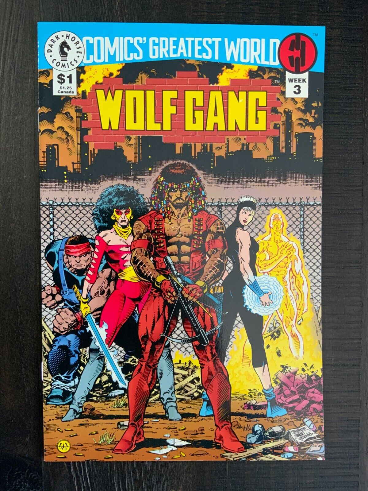 Comics Greatest World: Wolf Gang #1 NM comic