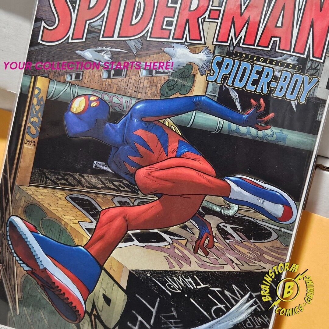 Spider-Man #7 2023 Marvel Comics 1st Print Humberto Ramos Variant Spider-boy