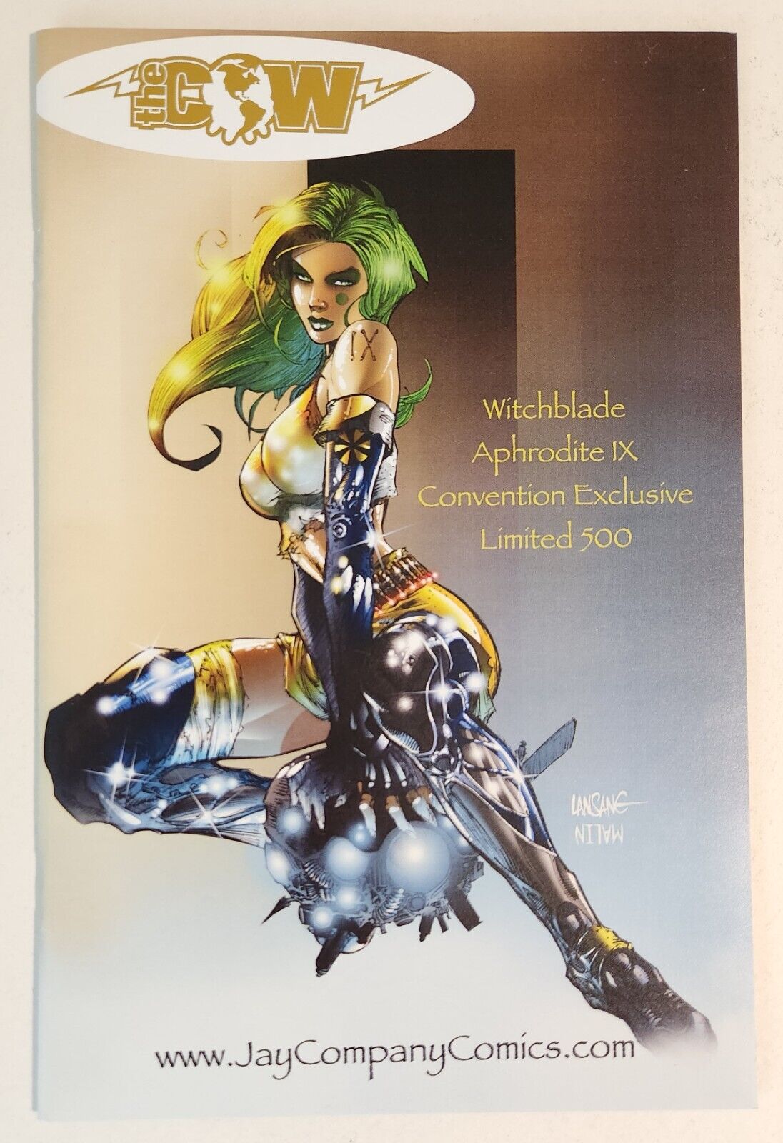 Aphrodite IX #4 (2002, Image) NM Witchblade The Cow Variant Jay Company Ltd 500