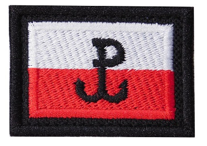 712 POLISH ARMY PATCH PW GROM 2,2INCH - FLAG OF POLAND - QUALITY - NATO