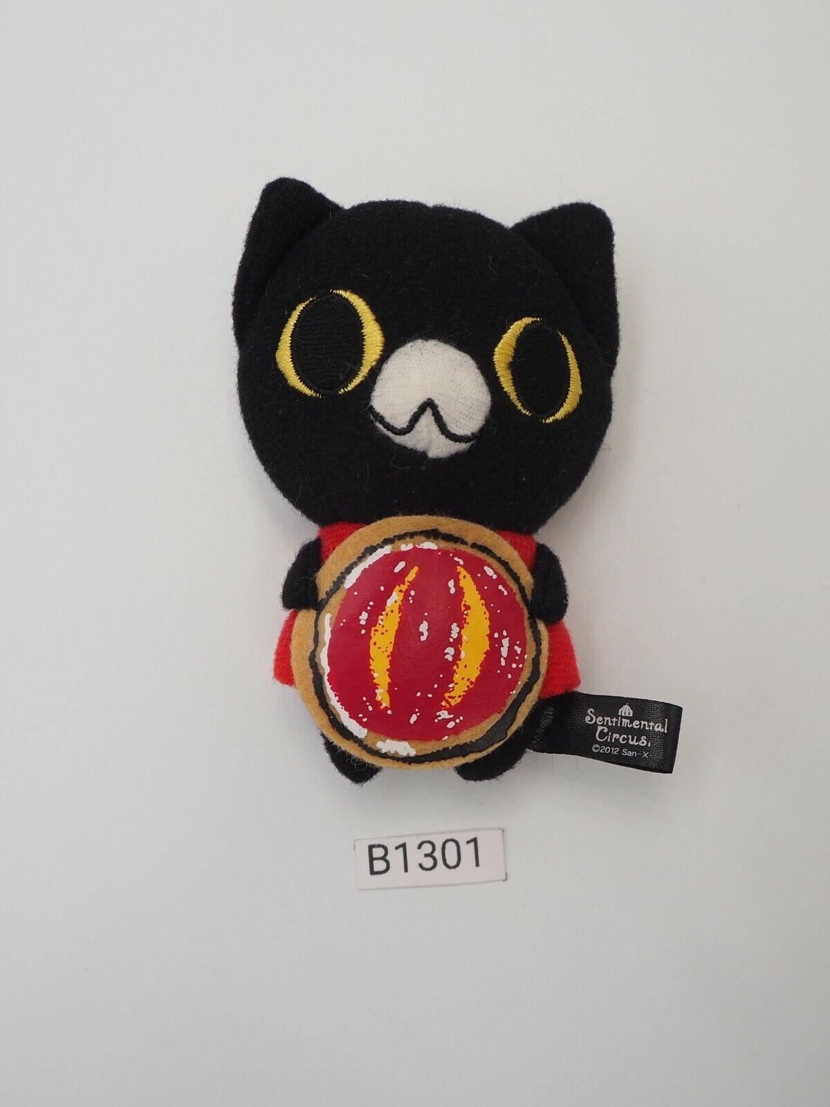 Sentimental circus B1301 Kuro Cat San-x Keychain mascot 3.5\