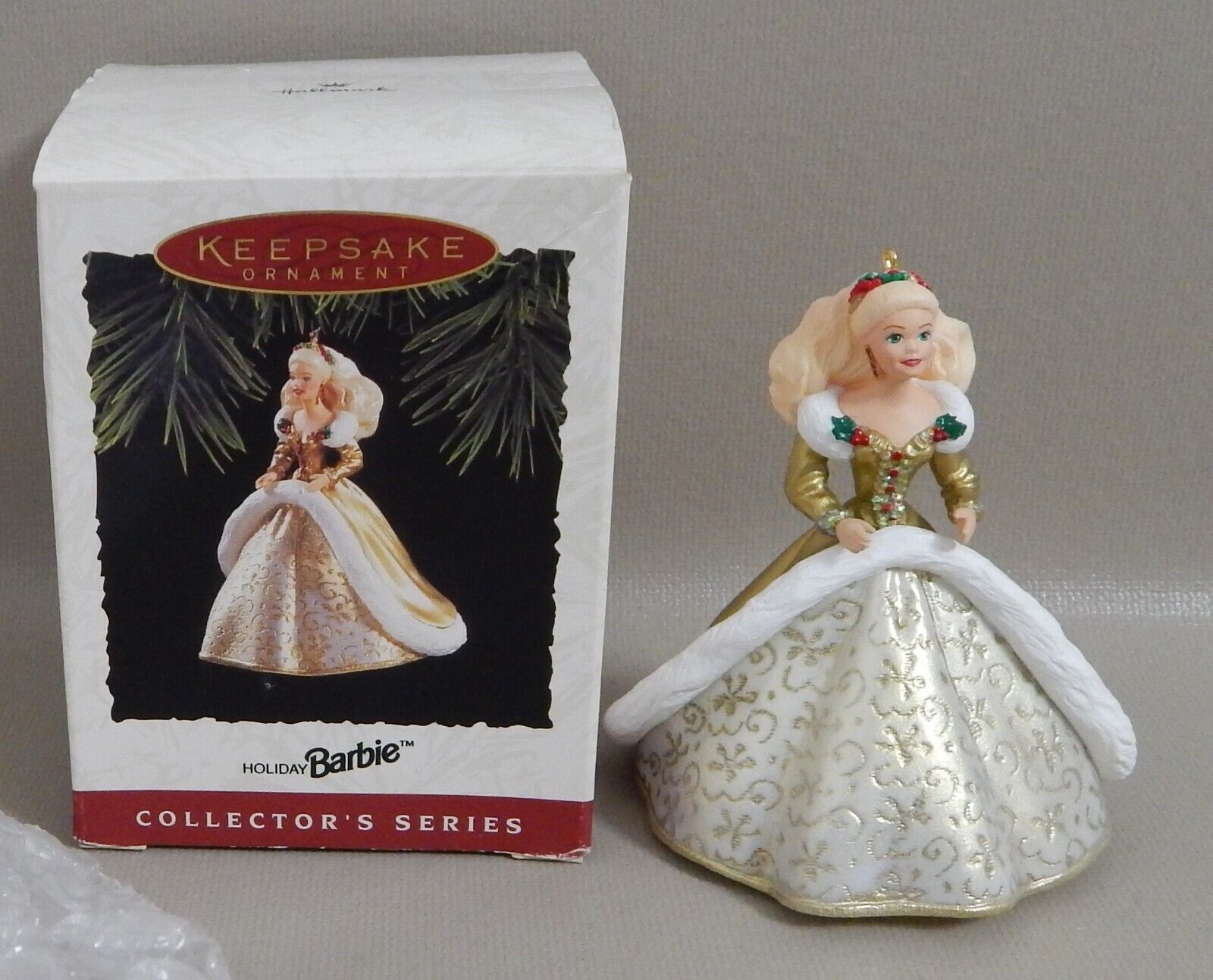 Vintage  Holiday Barbie Hallmark Keepsake Ornament #2 (1994) Collector’s Series