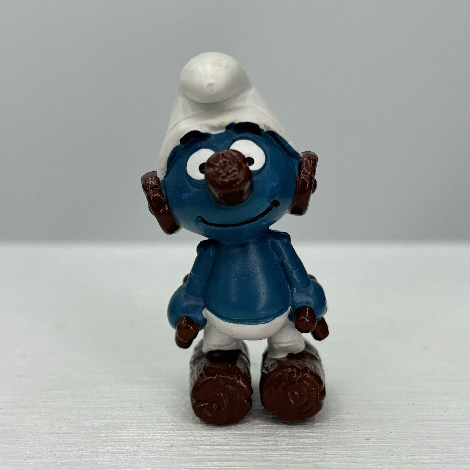 Smurfs 20175 Clockwork Smurf Robot Friend Vtg PVC Figure Schleich Peyo Figurine