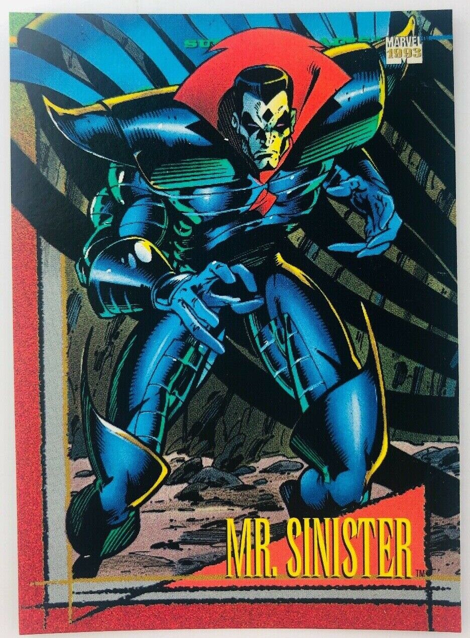 1993 Marvel Super Heroes by Skybox #34 Mr. Sinister